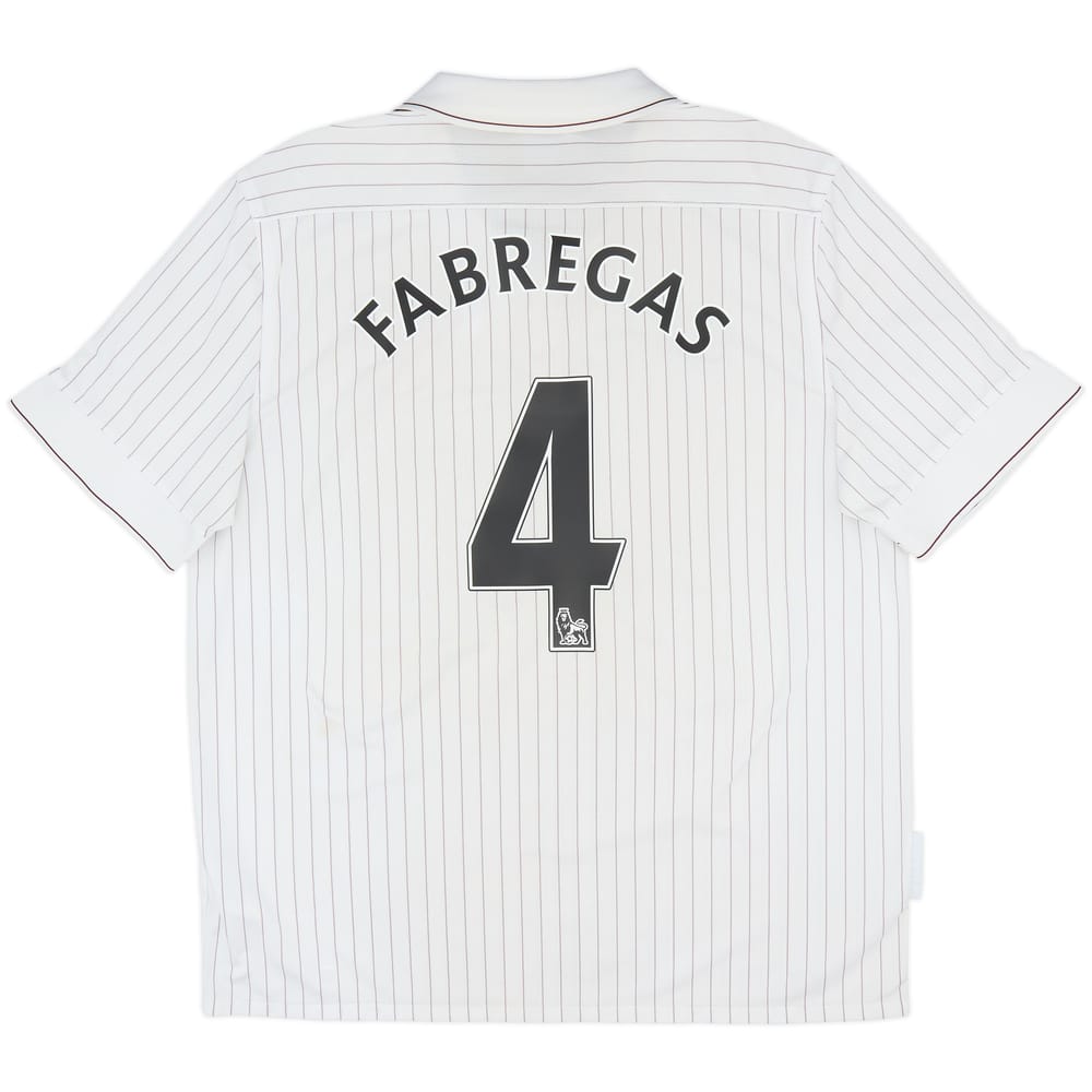 2009-10 Arsenal Third Shirt Fabregas #4 - 5/10 - (XL)
