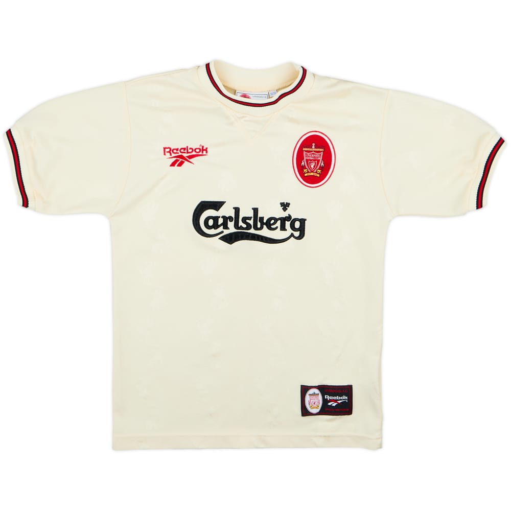 1996-97 Liverpool Away Shirt - 8/10 - (M.Boys)