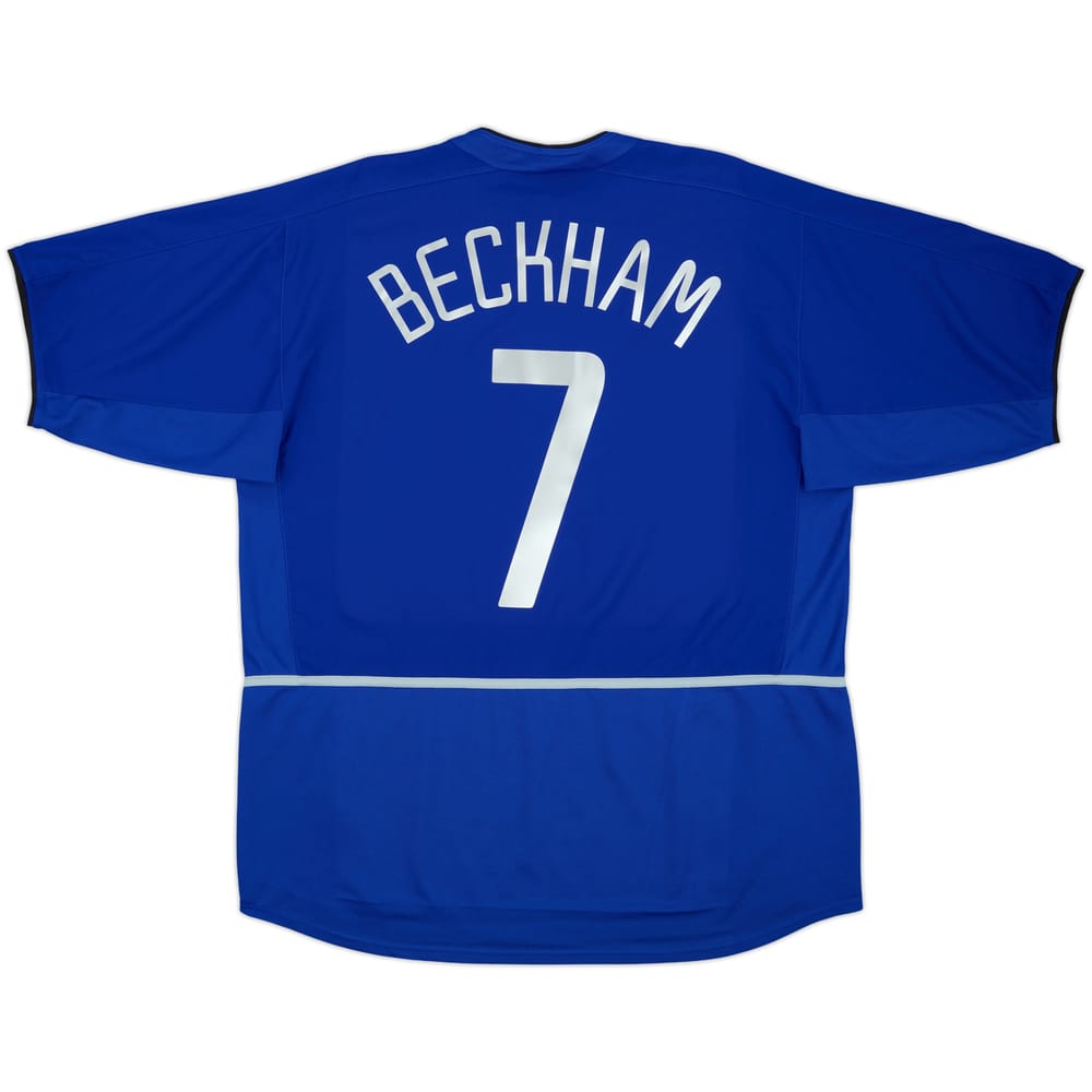 2002-03 Manchester United Third Shirt Beckham #7 - 6/10 - (XL)