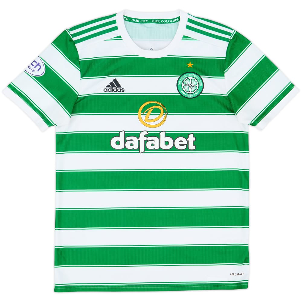 2021-22 Celtic Camiseta de local - 8/10 - (M)