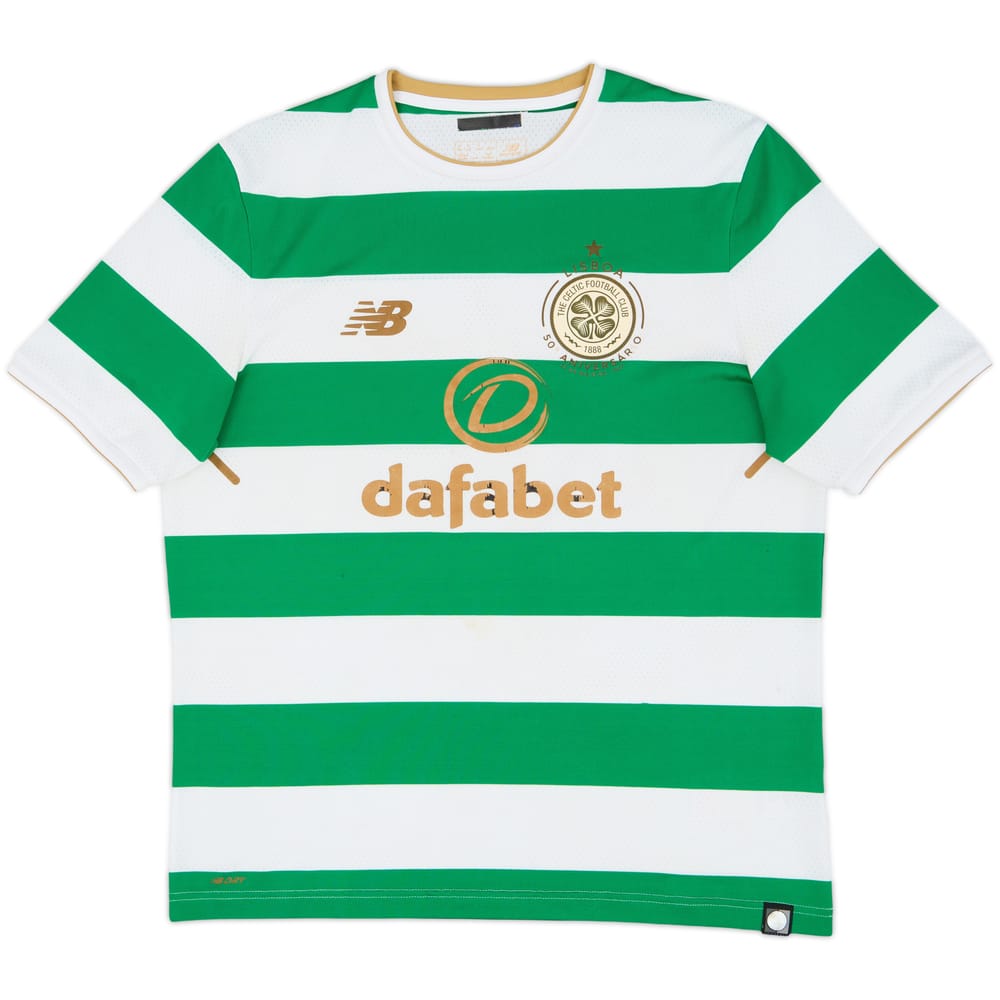 2017-18 Celtic 'Lisbon Lions 50th Anniversary' Home Shirt - 5/10 - (M)