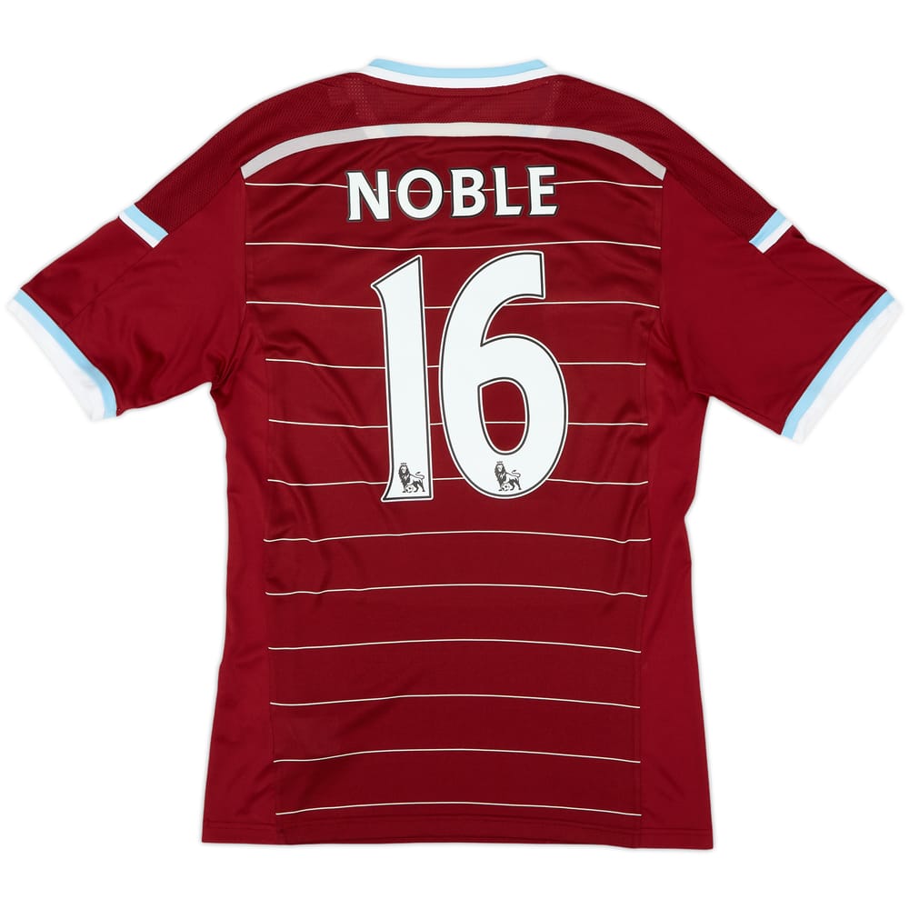 2014-15 West Ham Home Shirt Noble #16 - 10/10 - (M)