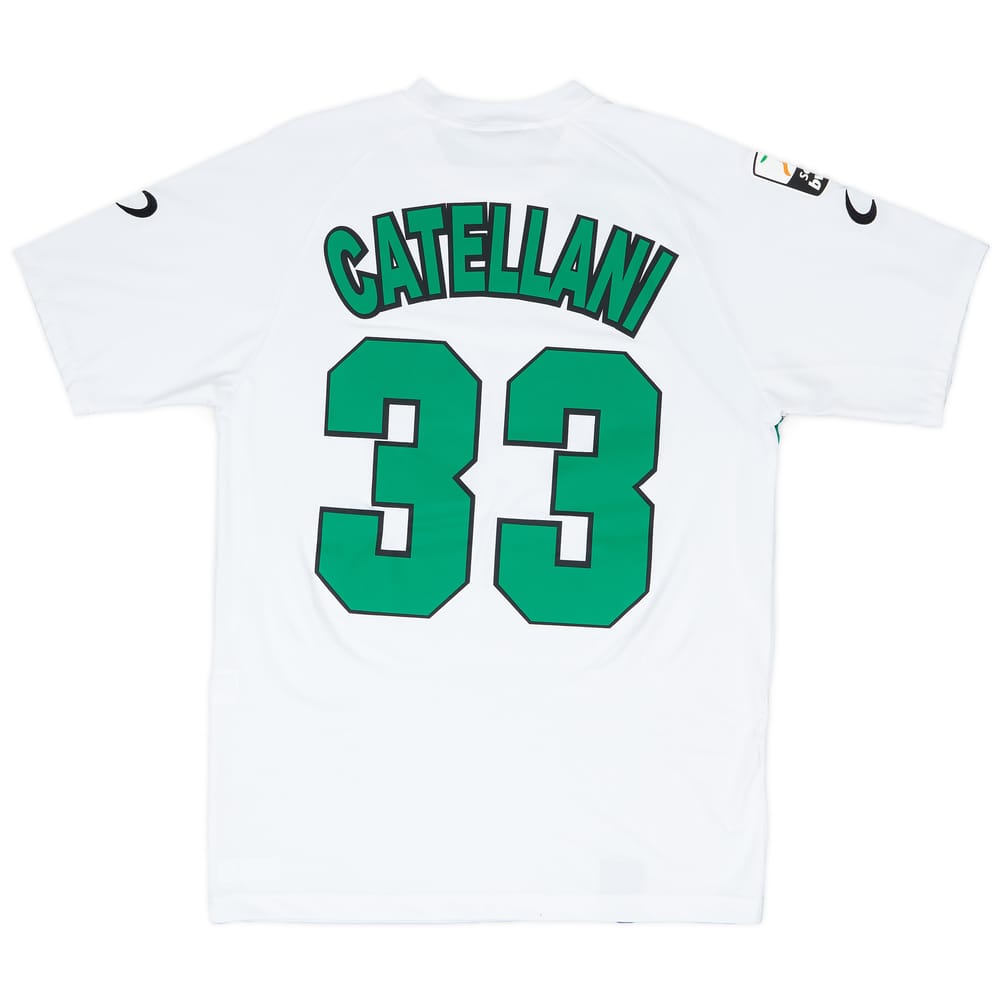 2010-11 Sassuolo Match Worn Away Shirt Catellani #33