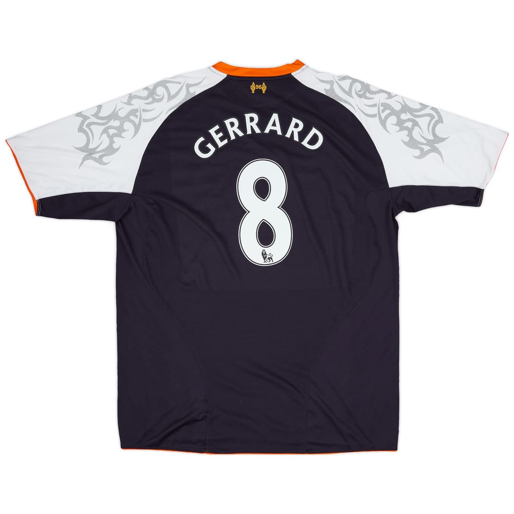 2012-13 Liverpool Third Shirt Gerrard #8 - 7/10 - (3XL)