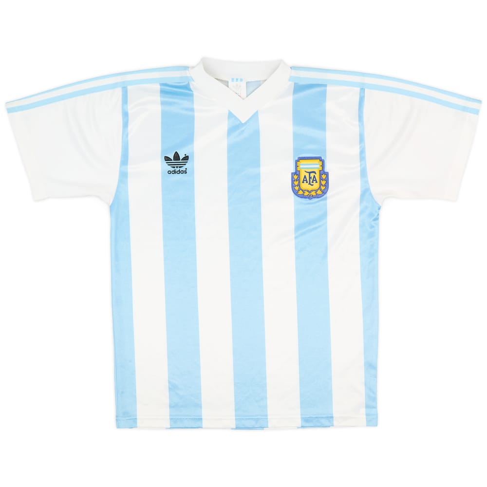 1990-91 Argentina Home Shirt #10 - 9/10 - (S)