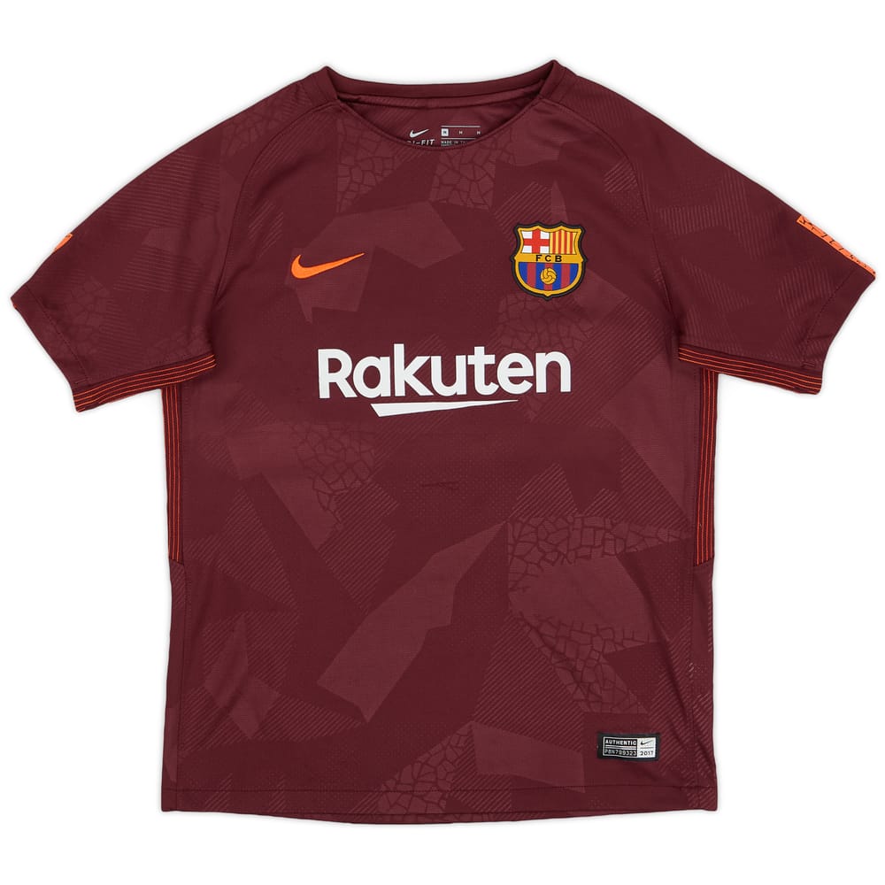 2017-18 Barcelona Third Shirt - 7/10 - (M.Boys)
