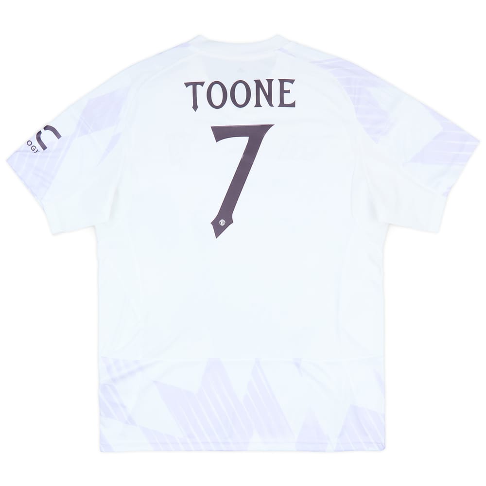 2025-26 Manchester United Women's Away Shirt Toone #7 (Unisex fit)