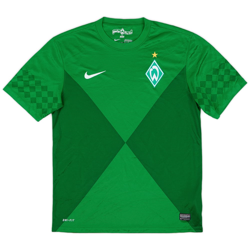 2012-13 Werder Bremen Home Shirt - 9/10 - (M)
