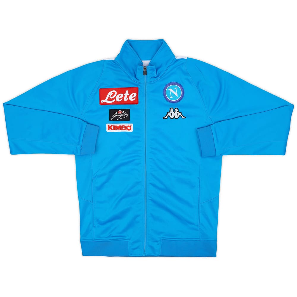 2017-18 Napoli Kappa Track Jacket - 8/10 - (S)