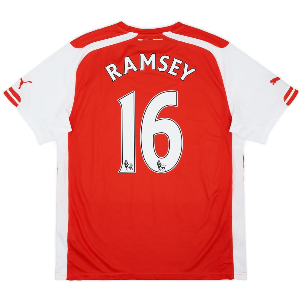 2014-15 Arsenal Home Shirt Ramsey #16