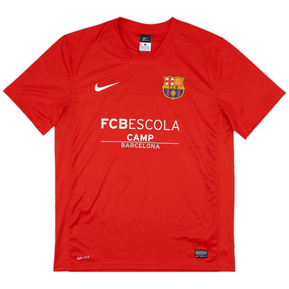 2014-15 Barcelona Nike 'FCBEscola Camp' Training Shirt - 9/10 - (L)
