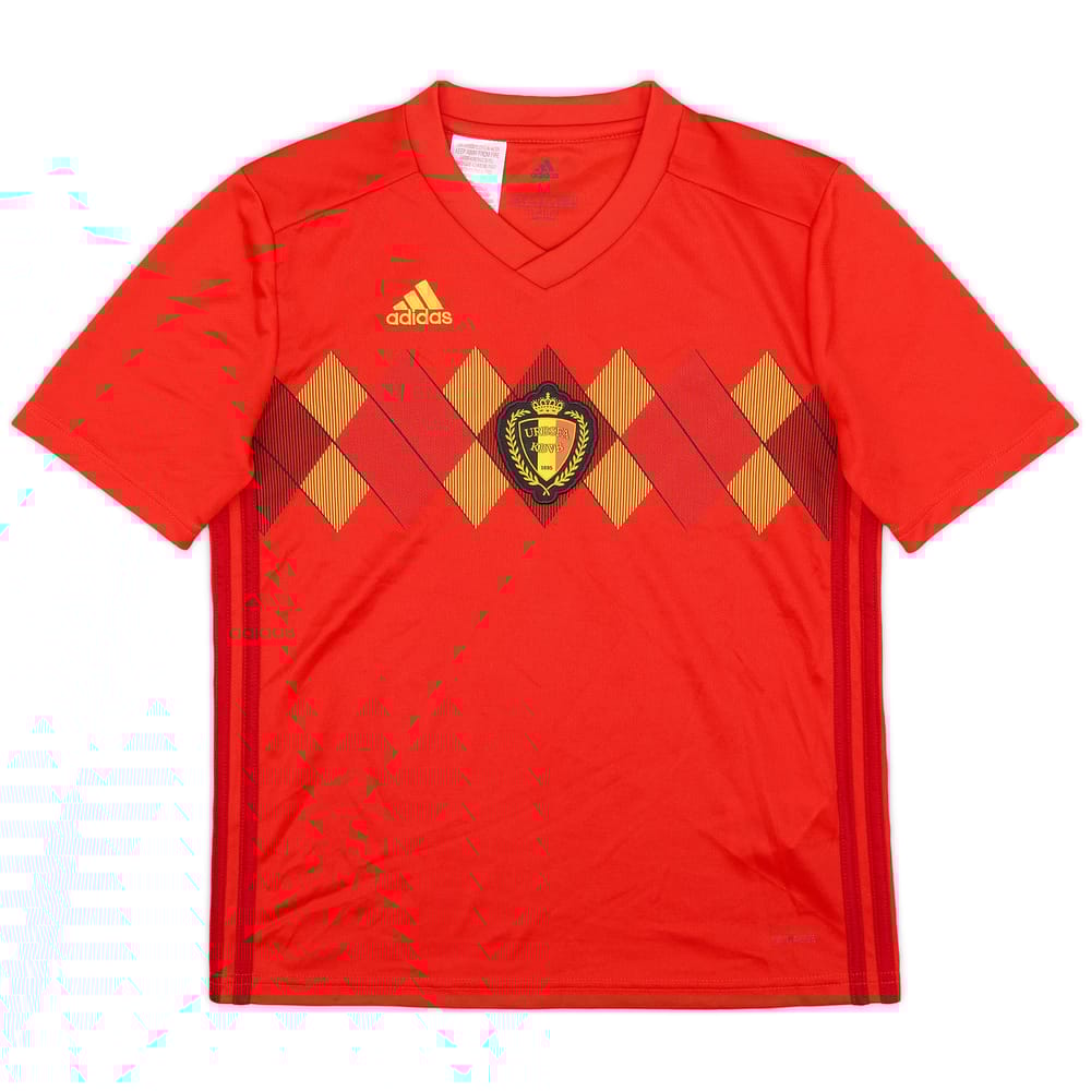 2018-19 Belgium Home Shirt - 9/10 - (M.Boys)