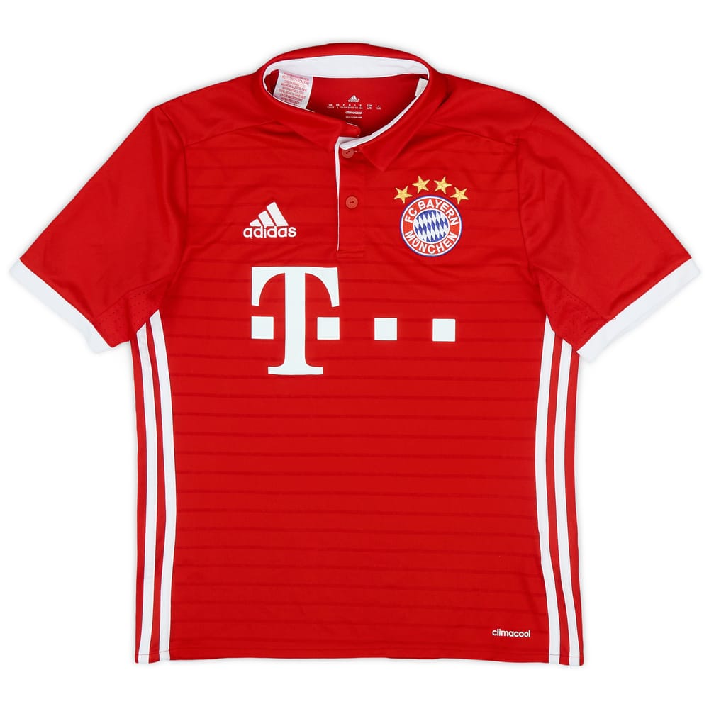 2016-17 Bayern Munich Home Shirt - 8/10 - (L.Boys)