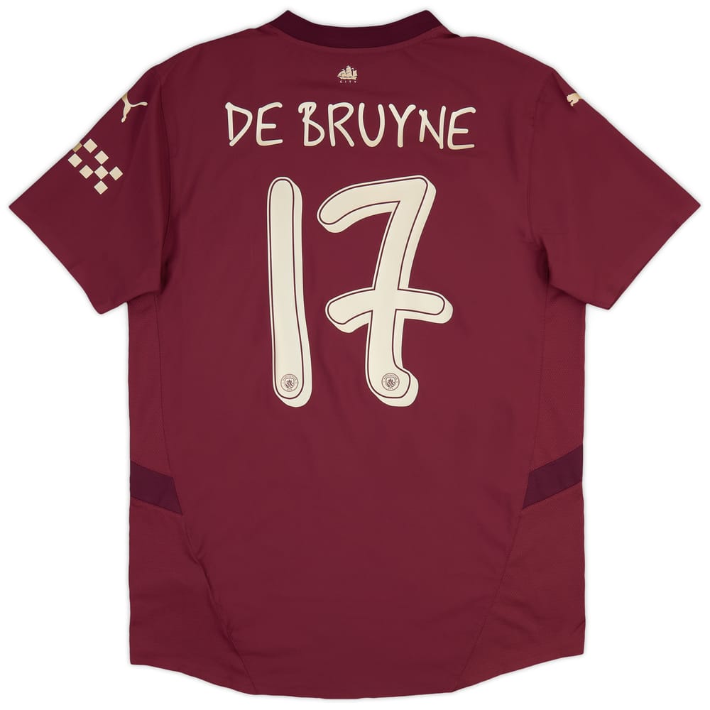 2024-25 Manchester City Authentic Third Shirt De Bruyne #17