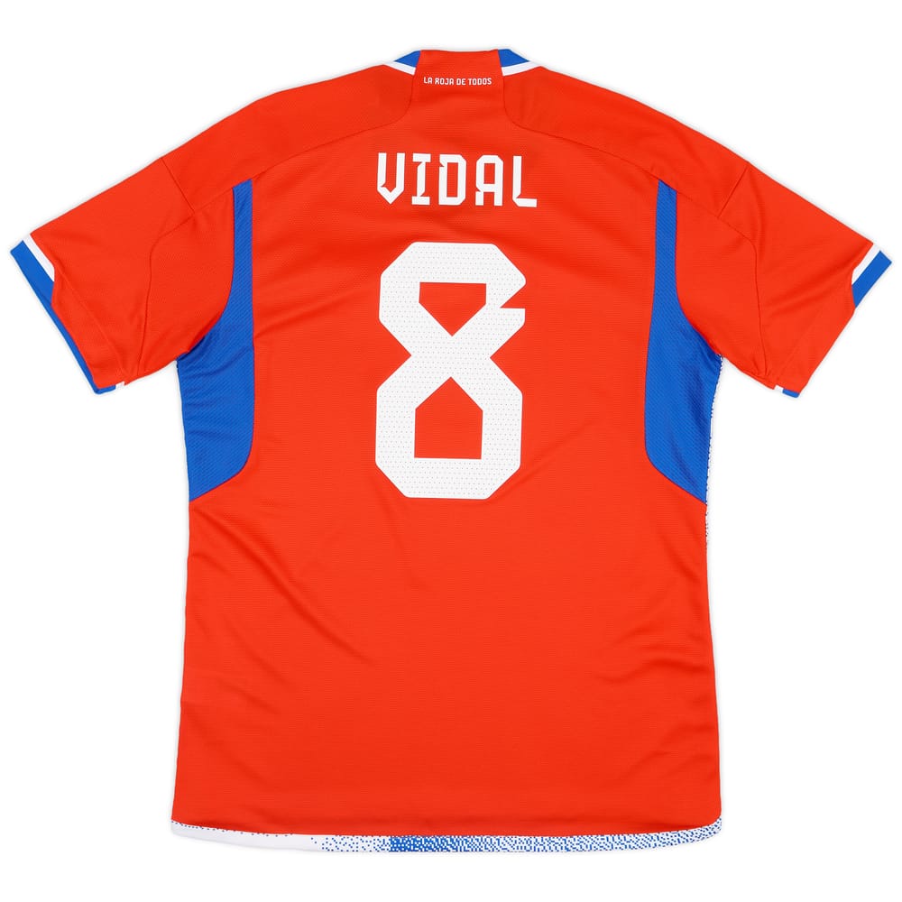 2022-23 Chile Home Shirt Vidal #8