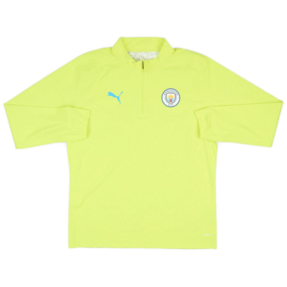 2024-25 Manchester City Puma 1/4 Zip Rain Top (XXL)