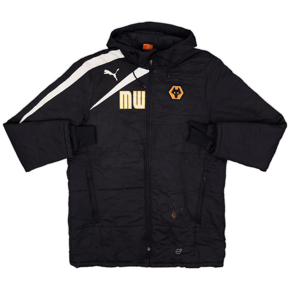 2013-14 Wolves Puma Staff Issue Padded Bench Coat MW - 7/10 - (M)