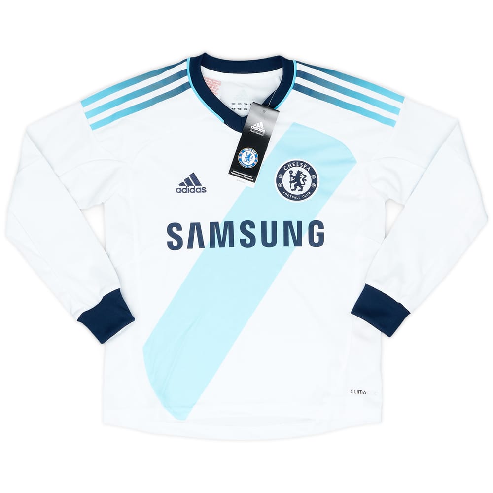 2012-13 Chelsea Away L/S Shirt (XS.Boys)