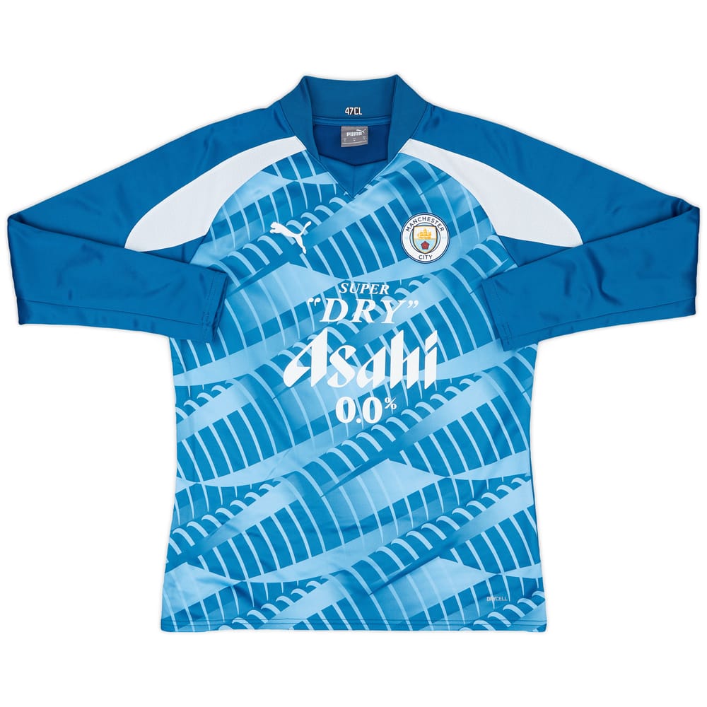 2023-24 Manchester City Player Issue Pre-Match Sweat Top #47 (Foden) - 9/10 - (M)