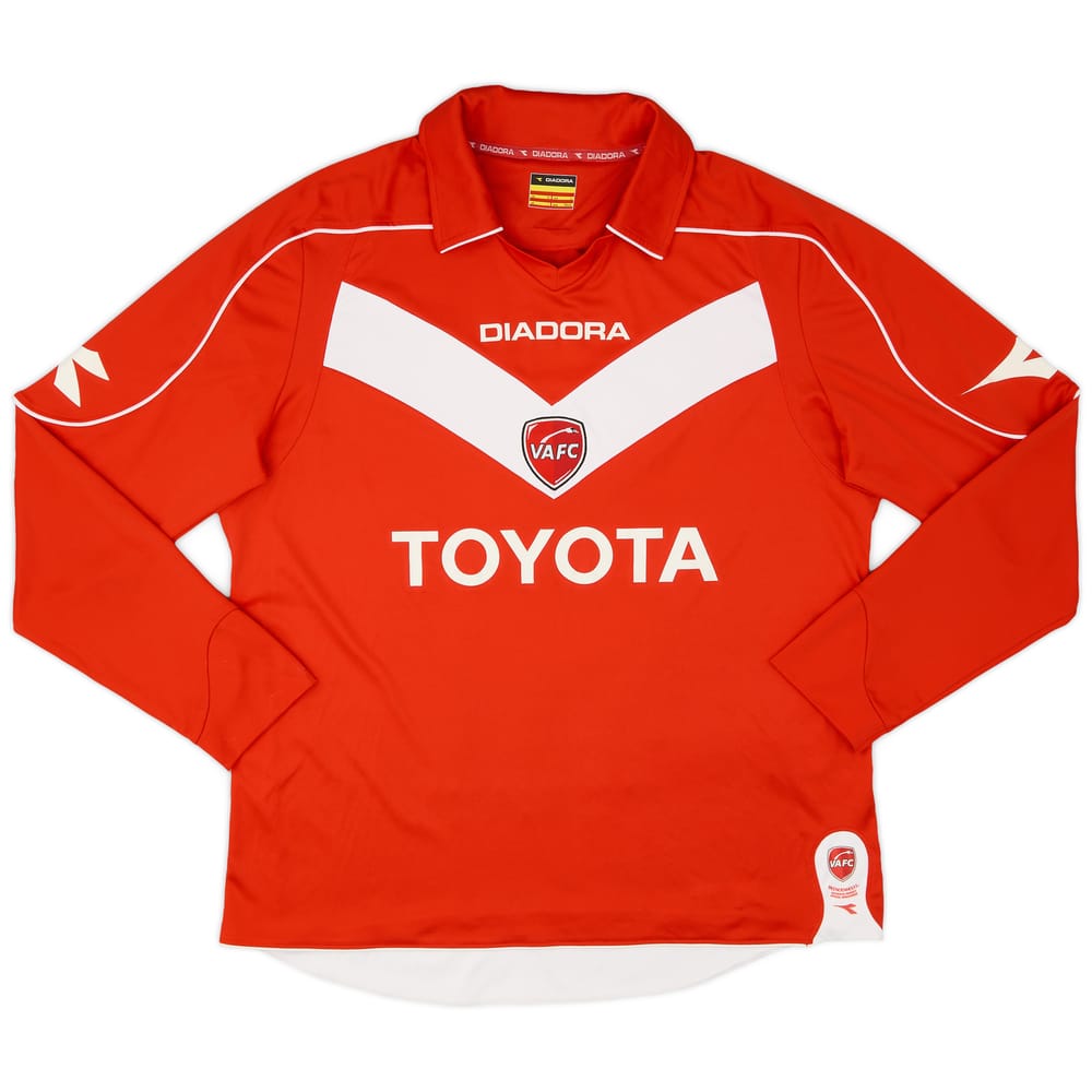 2008-09 Valenciennes Home L/S Shirt - 9/10 - (L)