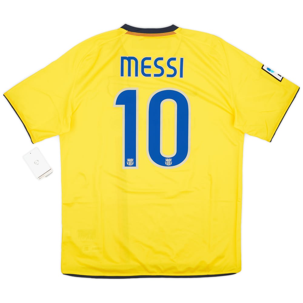2008-10 Barcelona Away Shirt Messi #10 (L)