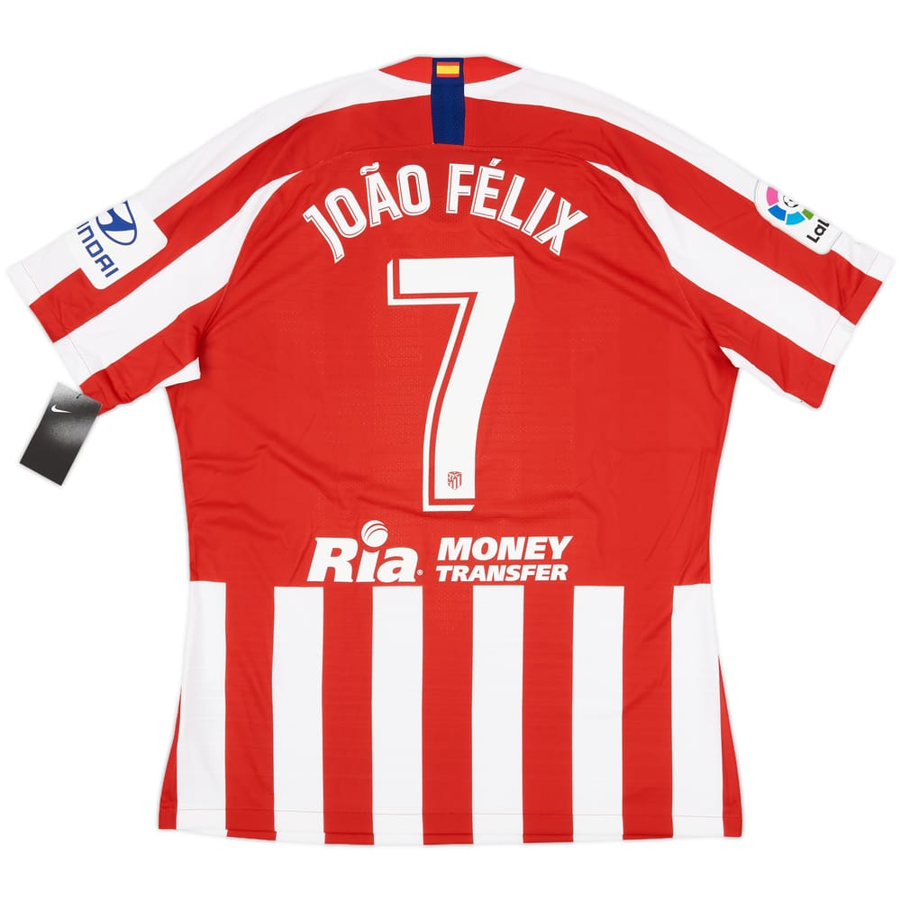 2019-20 Atletico Madrid Player Issue Domestic Home Shirt Joao Felix #7 (XL)