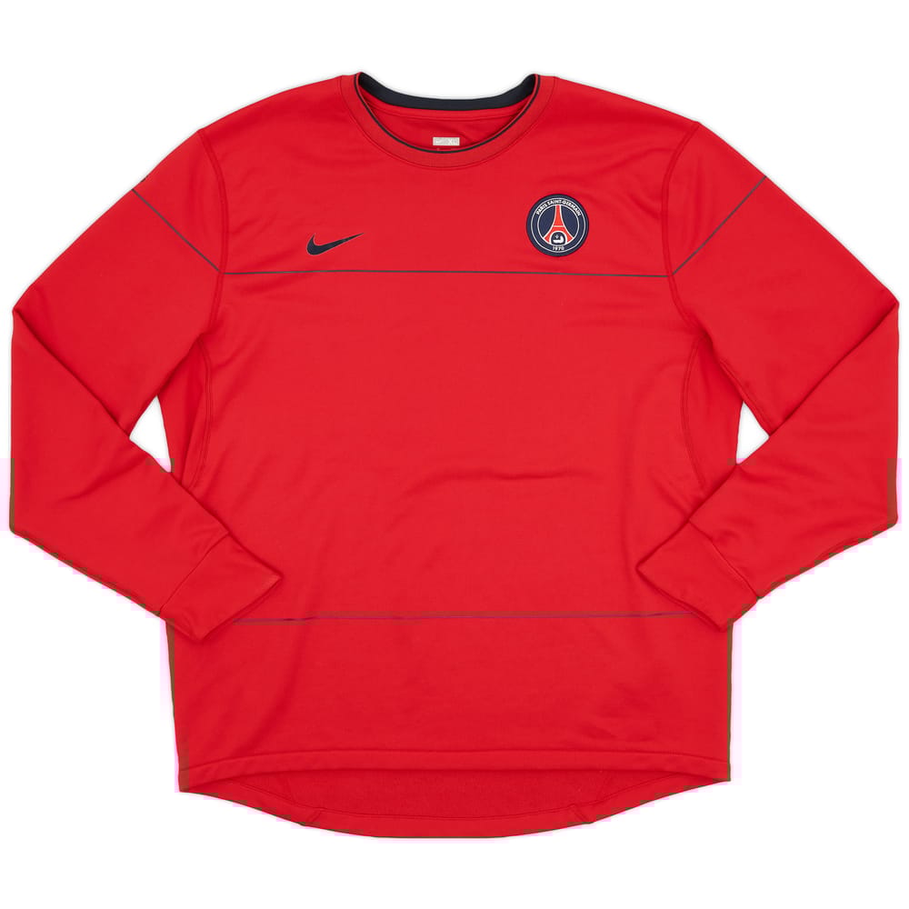 2008-09 Paris Saint-Germain Nike Sweat Top - 9/10 - (XL)