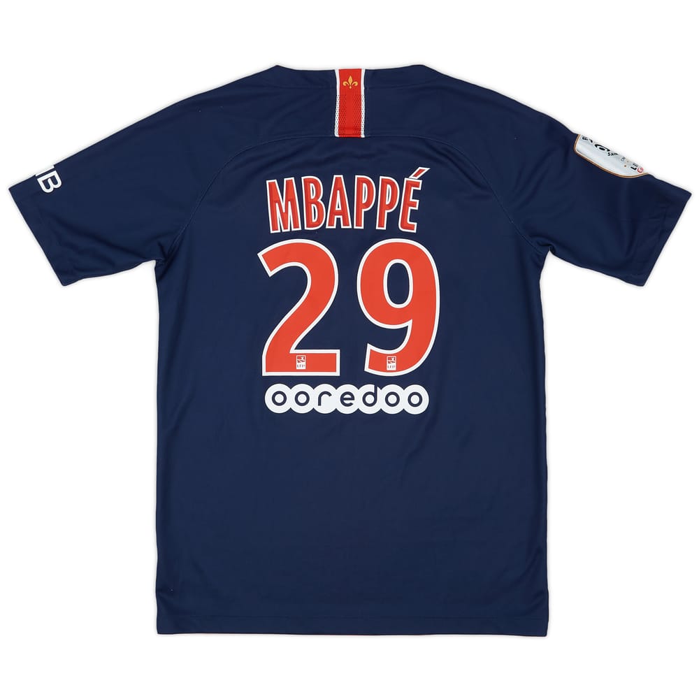 2018-19 Paris Saint-Germain Home Shirt Mbappe #29 - 8/10 - (XL.Boys)