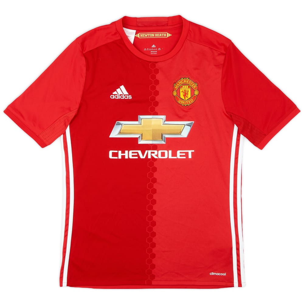 2016-17 Manchester United Home Shirt - 9/10 - (XL.Boys)