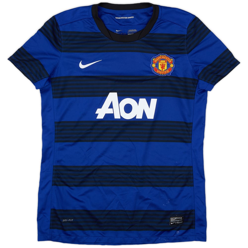 2011-13 Manchester United Away Shirt - 8/10 - (Women's M)