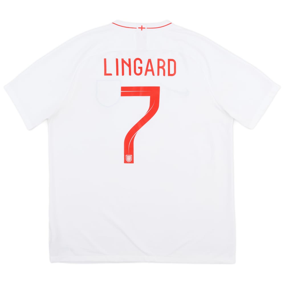 2018-19 England Home Shirt Lingard #7 - 8/10 - (XL)