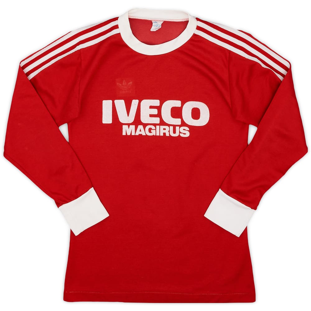 1978-79 Bayern Munich Home L/S Shirt #11 - 5/10 - (S)