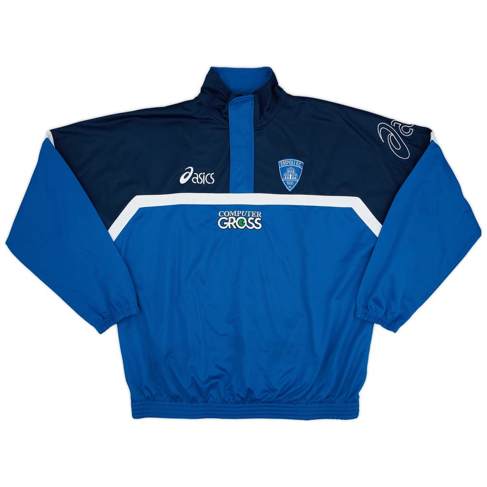 2004-05 Empoli Asics 1/4 Zip Drill Top - 9/10 - (XL)