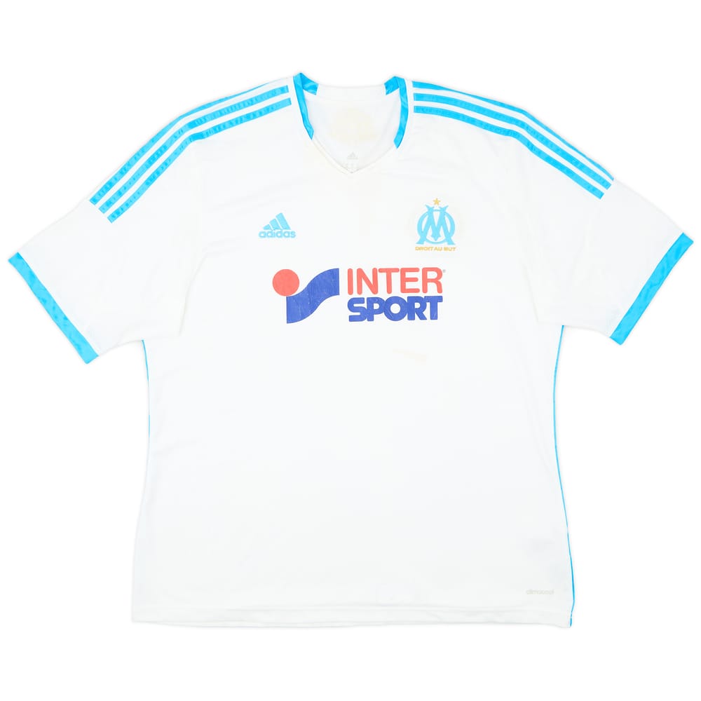2013-14 Olympique Marseille Home Shirt - 5/10 - (XL)