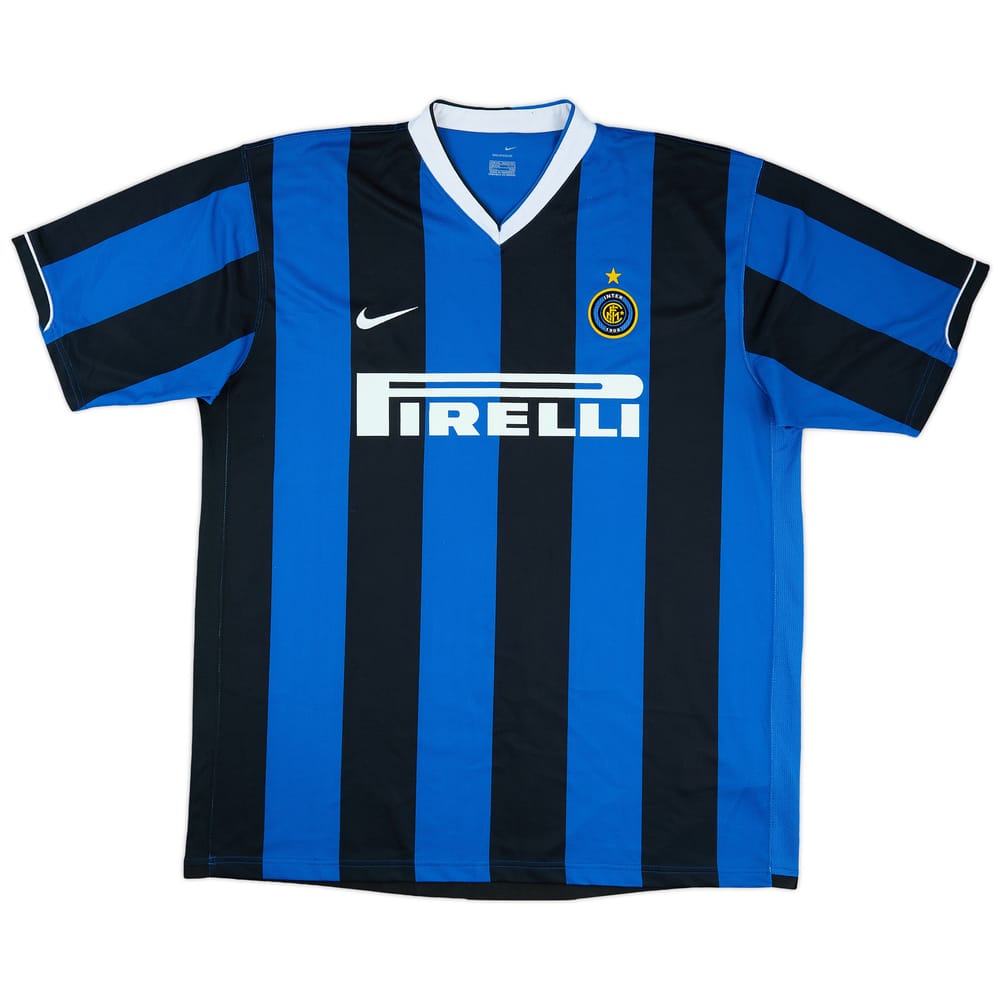 2006-07 Inter Milan Home Shirt - 9/10 - (XXL)