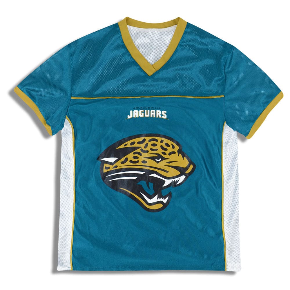 2010s Jacksonville Jaguars NFL Flag Football Reversible Jersey S