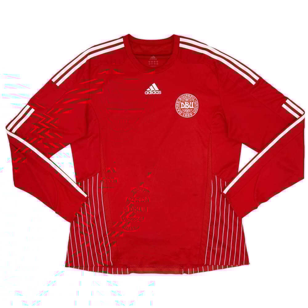 2007-10 Denmark Authentic Home L/S Shirt - 9/10 - (XL)