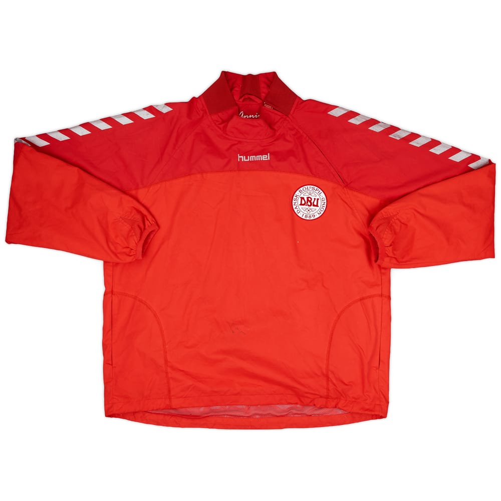 2003-04 Denmark Hummel 1/4 Zip Drill Top - 5/10 - (M/L)