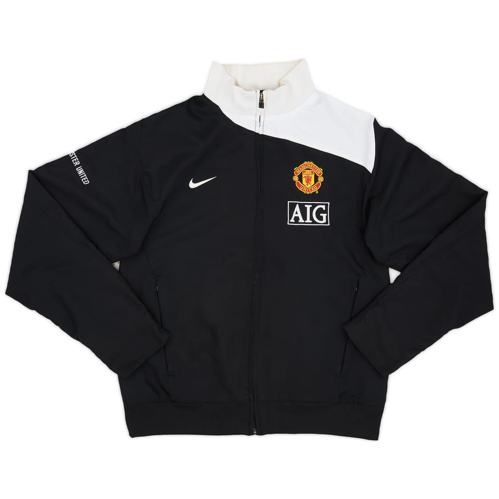 2008-09 Manchester United NIke Track Jacket - 9/10 - (S)