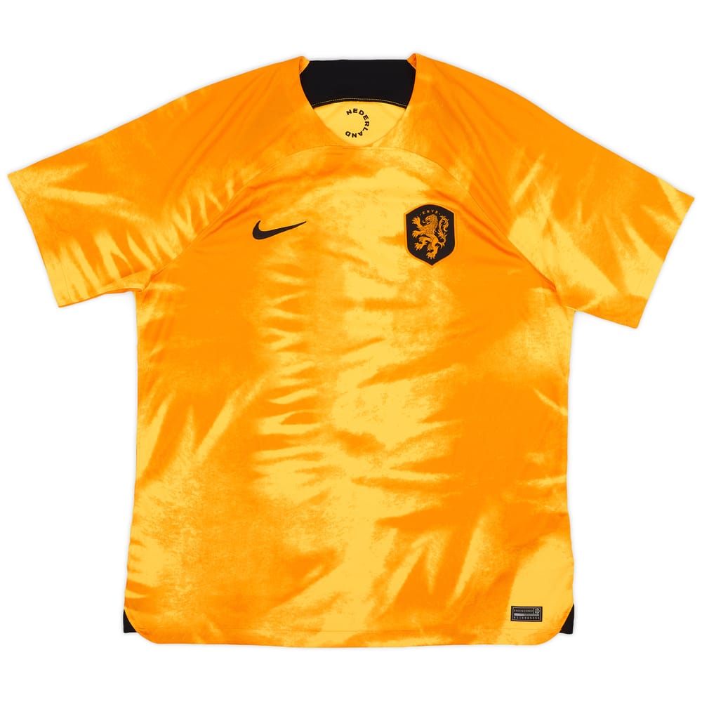 2022-23 Netherlands Home Shirt - 10/10 - (XL)