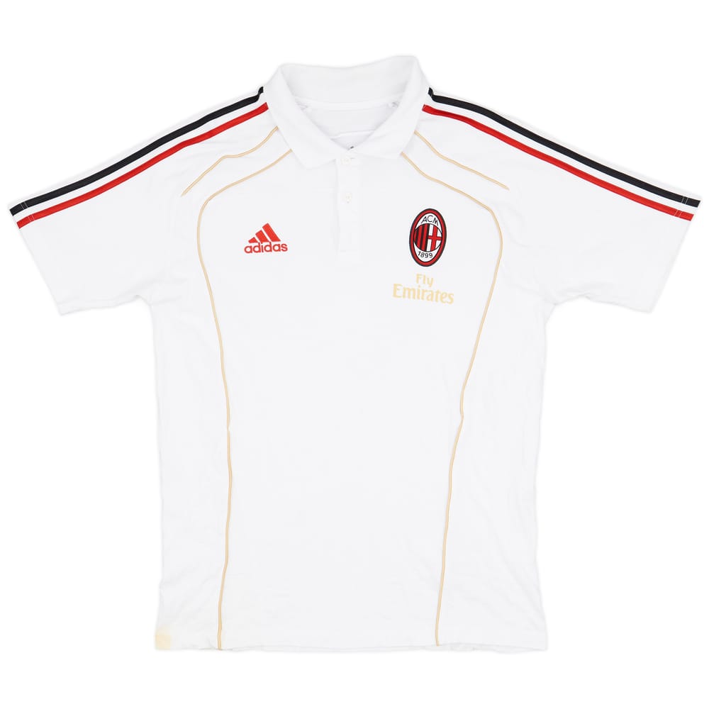 2010-11 AC Milan adidas Polo Shirt - 7/10 - (L)