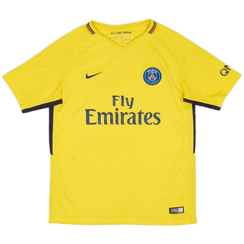 2017-18 Paris Saint-Germain Away Shirt - 7/10 - (XL.Boys)