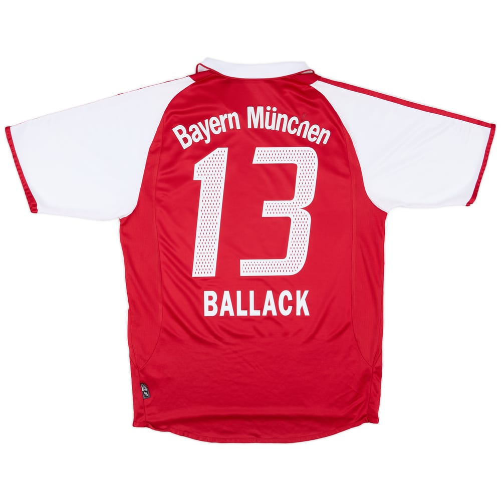 2003-04 Bayern Munich Home Shirt Ballack #13 - 7/10 - (M)