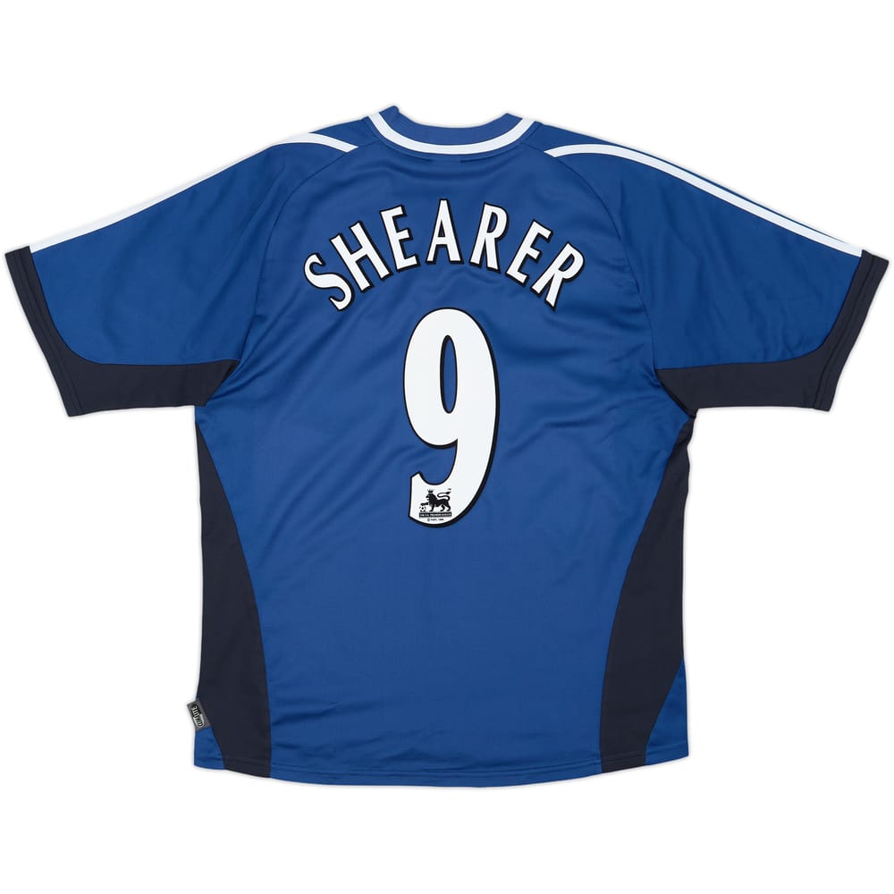 2001-02 Newcastle Away Shirt Shearer #9 - 8/10 - (L)