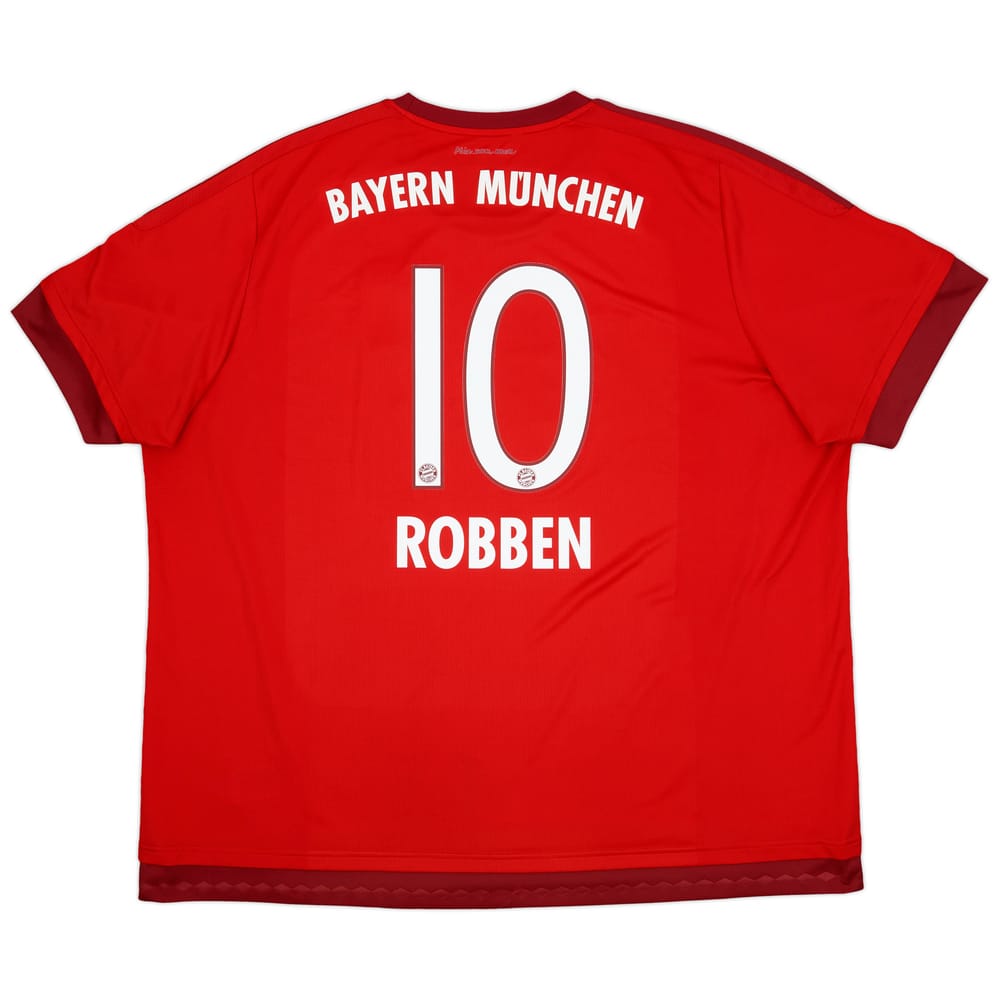 2015-16 Bayern Munich Home Shirt Robben #10 - 8/10 - (3XL)