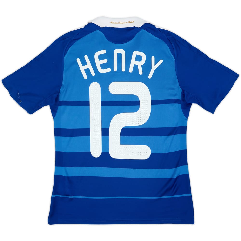 2008-09 France Home Shirt Henry #12 - 4/10 - (S)