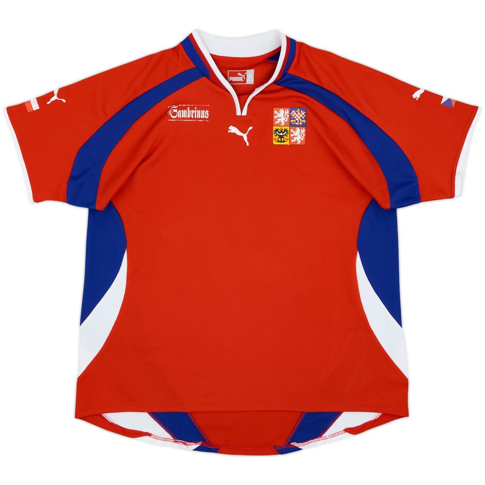 2000-02 Czech Republic Home Shirt #10 - 7/10 - (XL)