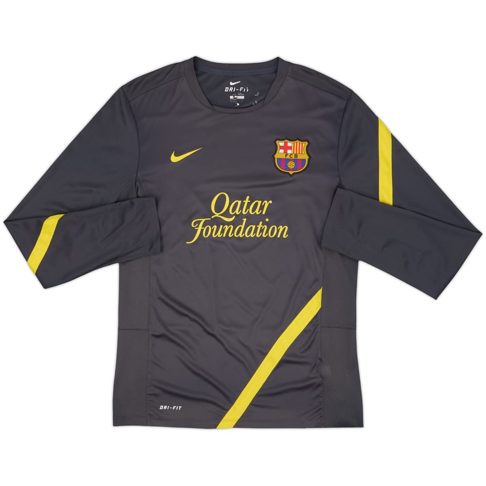 2011-12 Barcelona Nike Training L/S Shirt - 8/10 - (S)
