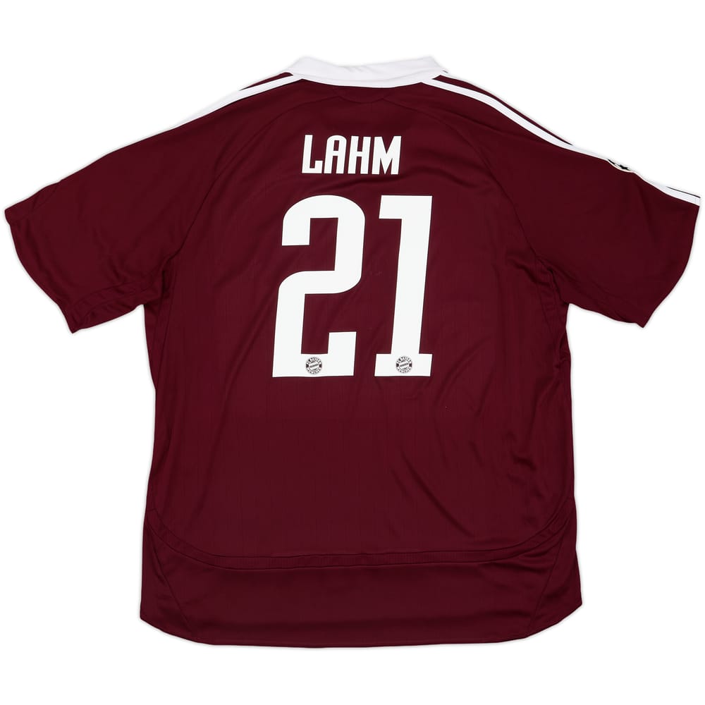 2006-07 Bayern Munich CL Shirt Lahm #21 - 8/10 - (XL)