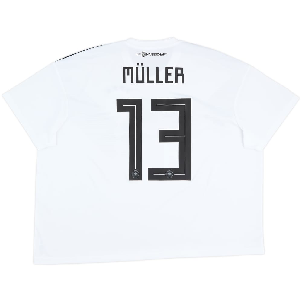 2018-19 Germany Home Shirt Muller #13 - 7/10 - (3XL)